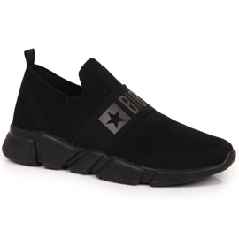 Slip on sportovní boty Big Star W JJ274296 černá černý
