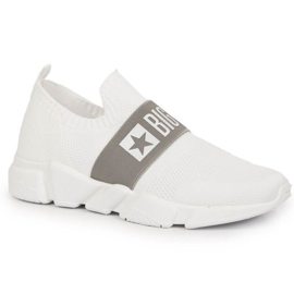 Slip on sportovní boty Big Star W JJ274297 bílé bílý Slip on sportovní boty Big Star W JJ274297 bílé bílý