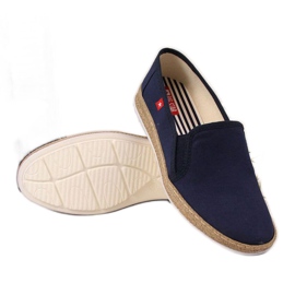 Espadrilky slip on Big Star W FF276036 tmavě modrá námořnická modř