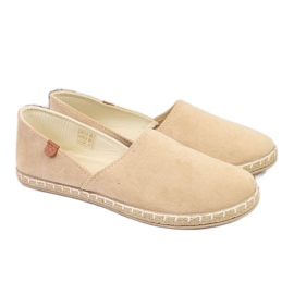 Espadrilky s výřezy Novinky W EVE270B béžová Espadrilky s výřezy Novinky W EVE270B béžová