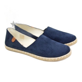 Espadrilky s výřezy Novinky W EVE270C tmavě modrá námořnická modř