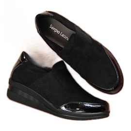 Boty Sergio Leone W SK222B černé černý