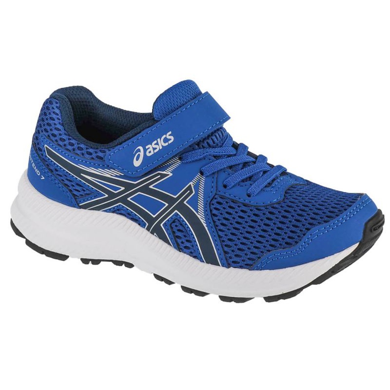 Boty ASICS Contend 7 Ps Jr 1014A194-408 modrý
