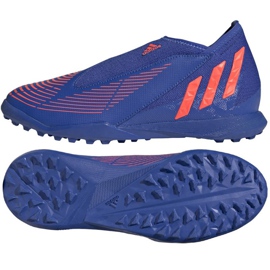 Boty Adidas Predator Edge.3 Ll Tf J Jr GX2636 fialová modrý