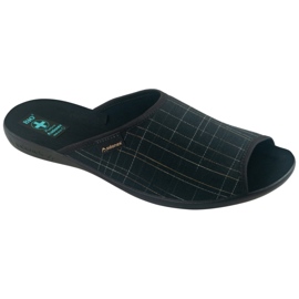 Adanex Pánské pantofle Pantofle 25954 Black černý