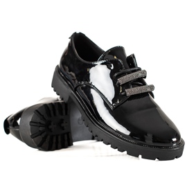 Goodin Lakované brogues černá