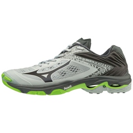 Volejbalové boty Mizuno Wave Lightning Z5 M V1GA190037 šedá odstíny šedé