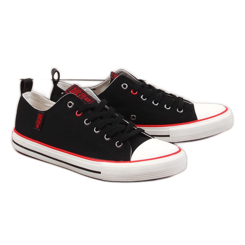 Textilní tenisky Big Star M JJ174061 černé černá