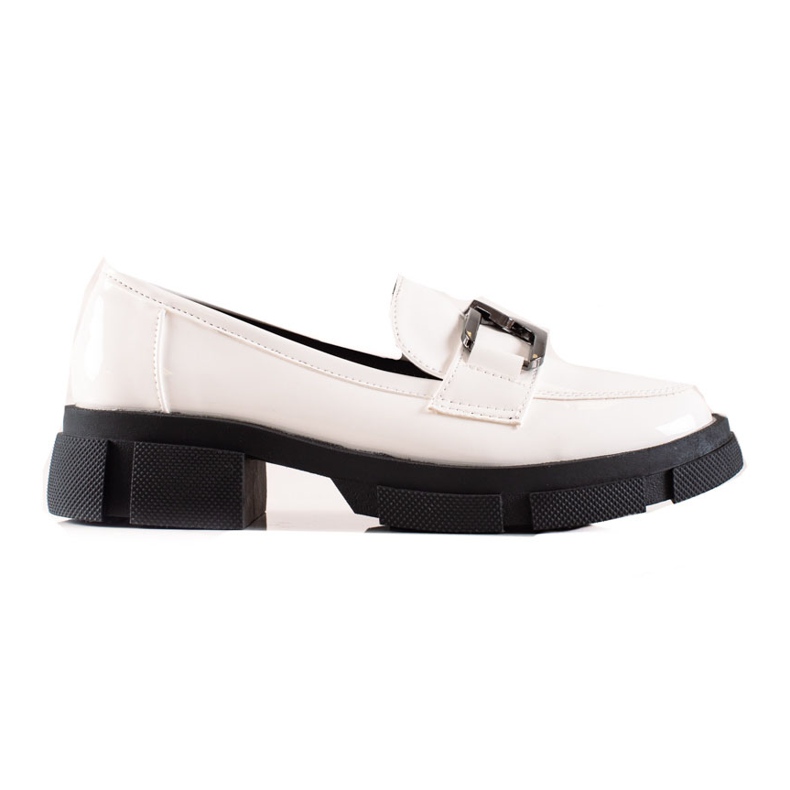 Goodin Mokasíny S Eko Kůží Na Platformě bílý