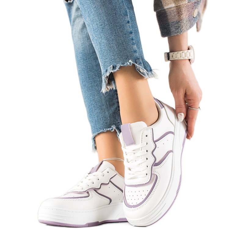 Weide Pohodlné ležérní tenisky bílý