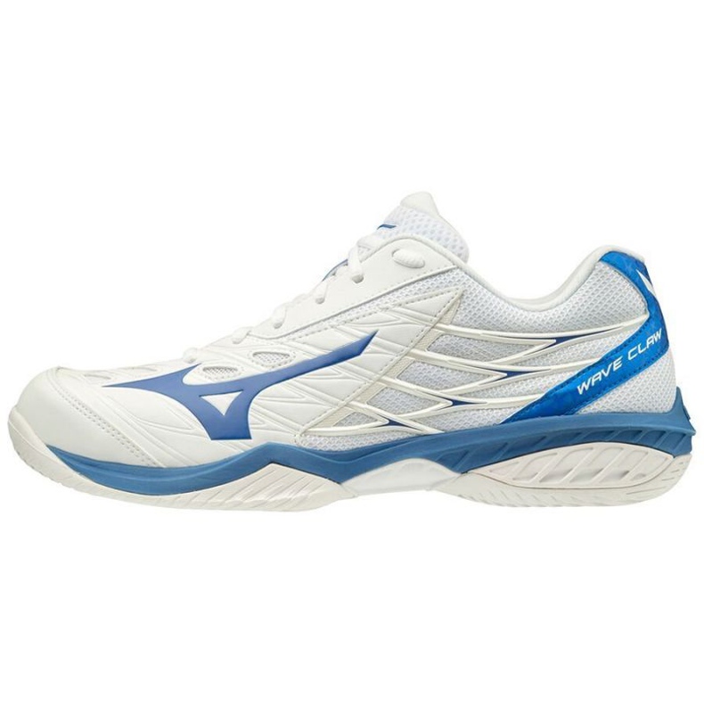 Sálová badmintonová obuv Mizuno Wave Claw M 71GA191524 bílý modrý bílý