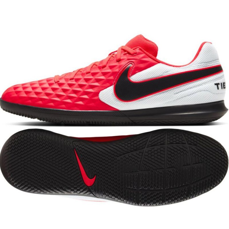 Sálová obuv Nike Tiempo Legend 8 Club Ic M AT6110-606 pomeranče a červené