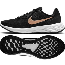 Běžecká bota Nike Revolution 6 Next Nature W DC3729 005 černá zlatý
