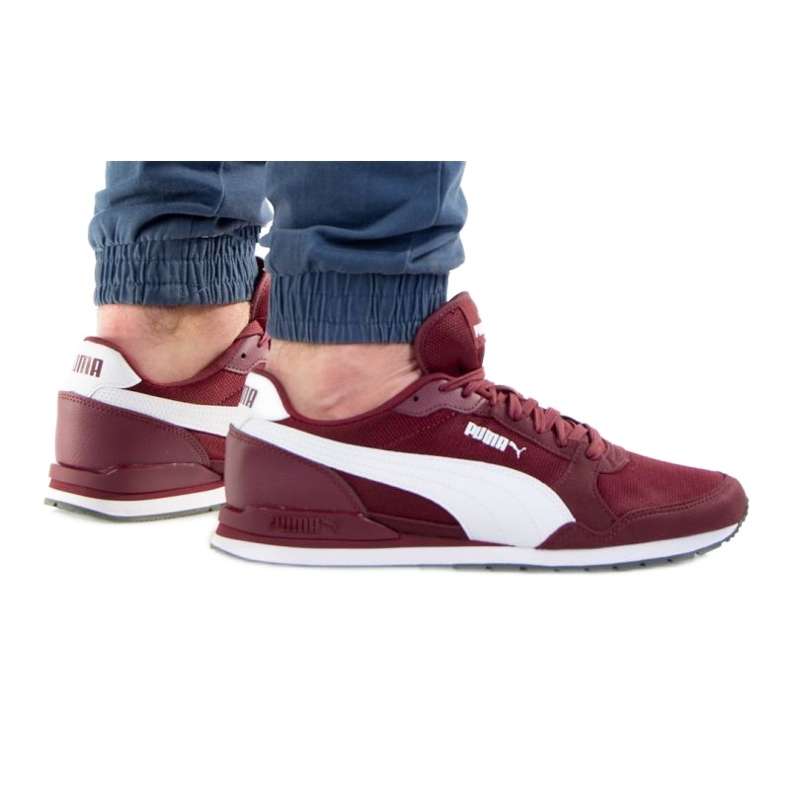 Puma St Runner V3 Mesh M 384640 04 červené