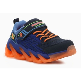 Puma Boty Skechers S Lights 400130L-NVOR modrý