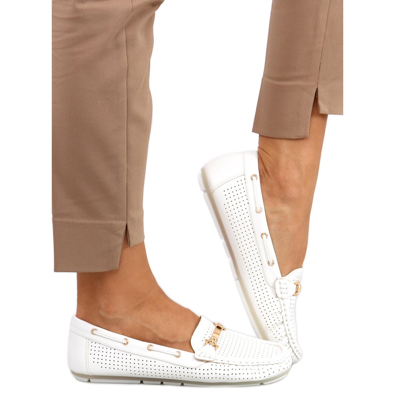 Dámské mokasíny Wong White bílý