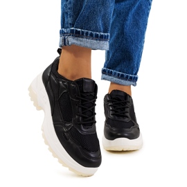 Černé tenisky Depretis černý