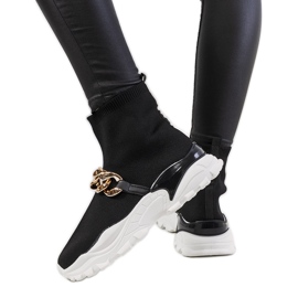 Černé vysoké tenisky Hurtado černý