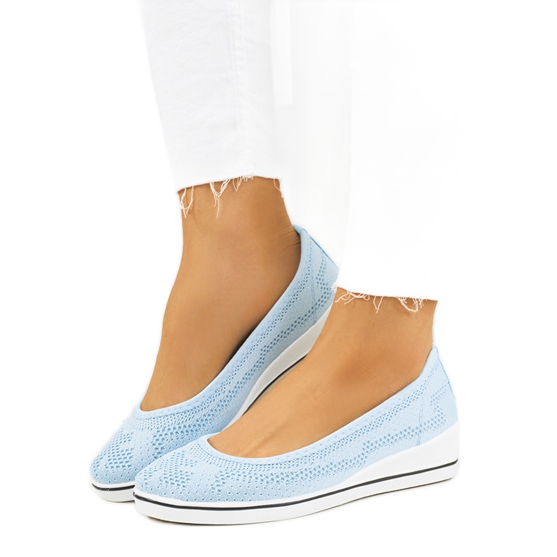 Modré baleríny Connor modrý