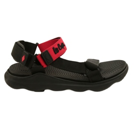 Lee Cooper LCW-22-34-0954L Pohodlné sportovní sandály černé černý