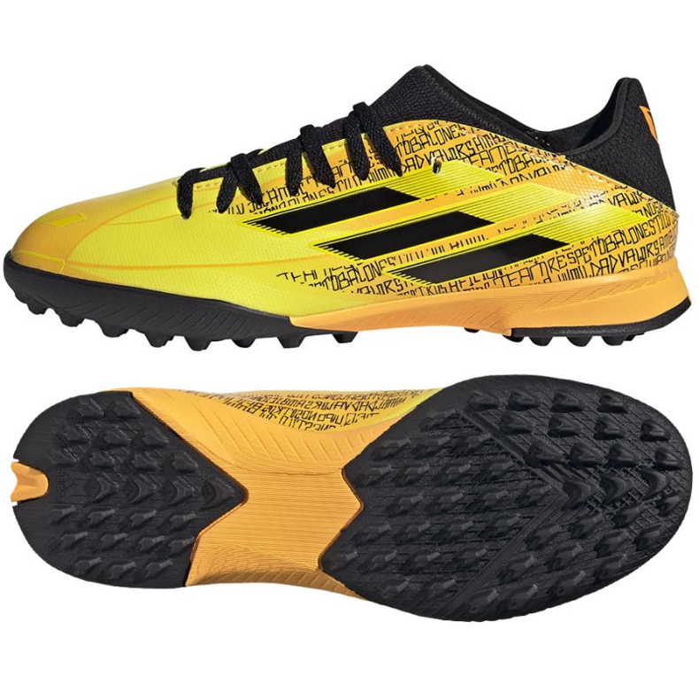 Kopačky Adidas X Speedflow Messi.3 Tf Jr GW7424 žlutá