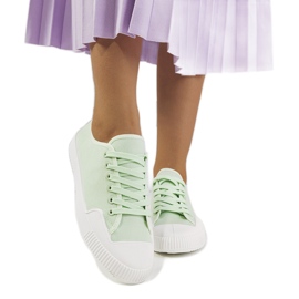 Zelené dámské tenisky značky Rivas zelená Zelené dámské tenisky značky Rivas zelená