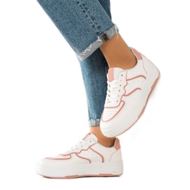 Weide Pohodlné ležérní tenisky bílý