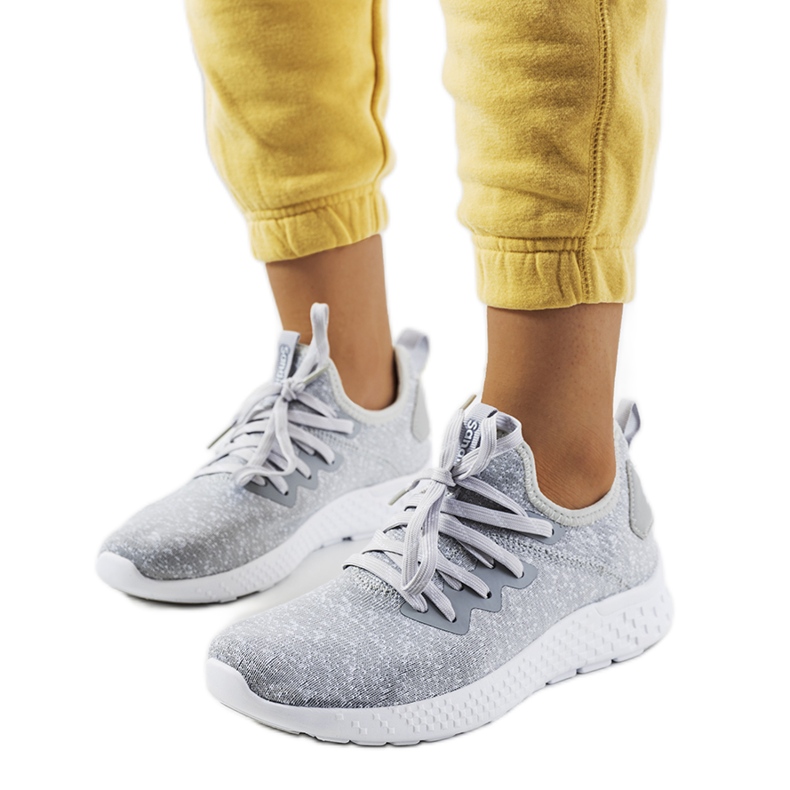 Šedé sportovní boty Lenna šedá