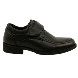 American Club Boys Shoes Leather Insert pro suchý zip KOM37/22 Black černý
