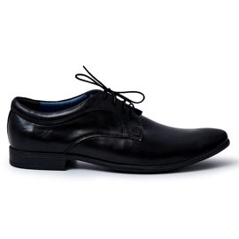 Bednarek Polish Shoes Pánské brogues Bednarek Elegant Leather Black Gaspare černá