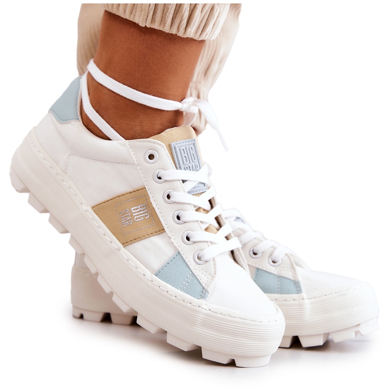 Dámské tenisky Big Star JJ274480 Bílé bílý