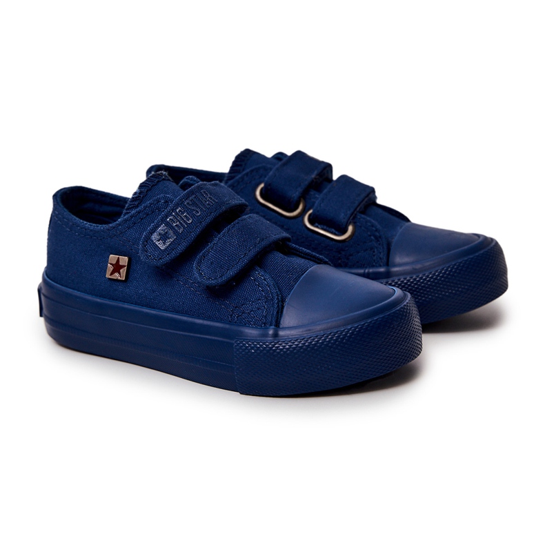 Dětské klasické tenisky Big Star JJ374039 Navy Blue modrý