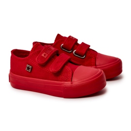 Dětské klasické tenisky Big Star JJ374041 Červené červený