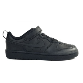 Boty Nike Court Borough Low 2 Jr BQ5451-001 černý