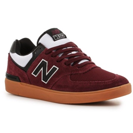 Boty New Balance M CT574BRG červený vícebarevný