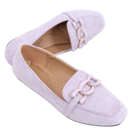 Dámské mokasíny Carla Purple fialová