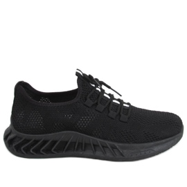 Ponožkové sportovní boty Kira Black černý