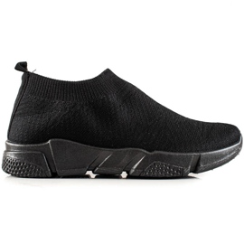 SUPER COOL Pohodlné nazouvací sportovní boty černý