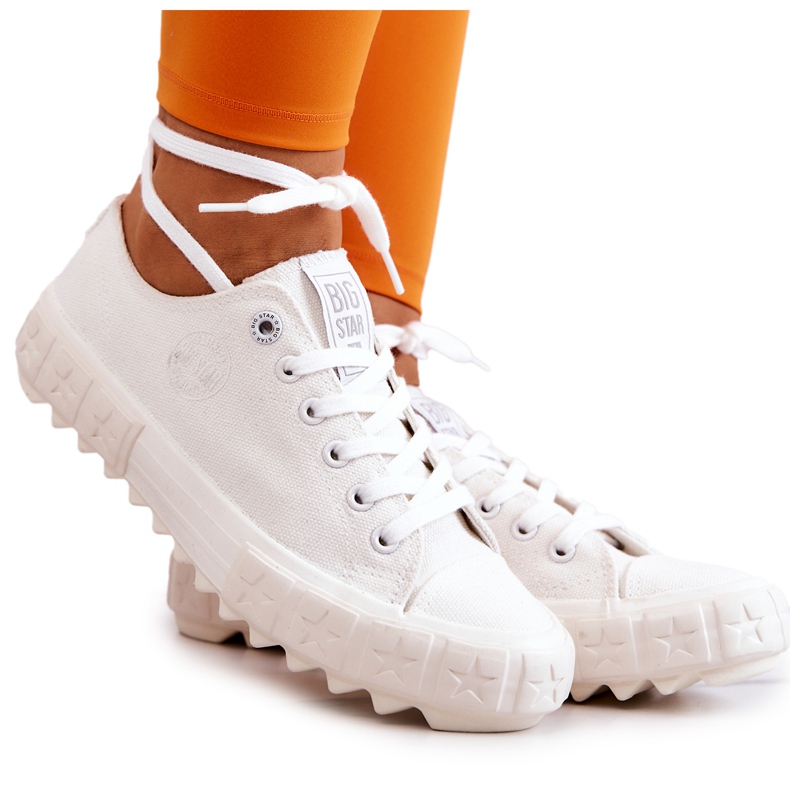 Dámské tenisky Big Star JJ274509 Bílé bílý