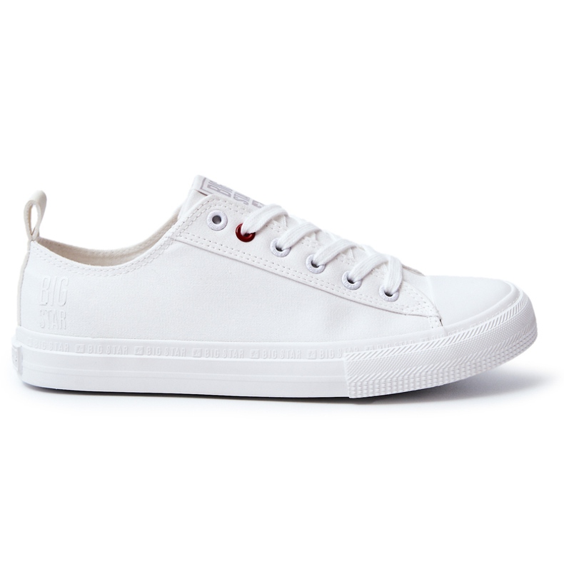 Pánské Materiál Sneakers Big Star JJ174001 White bílý