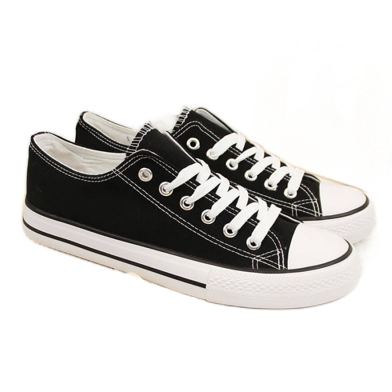 Textilní nízké tenisky Atletico W ATC266A černé černá Textilní nízké tenisky Atletico W ATC266A černé černá