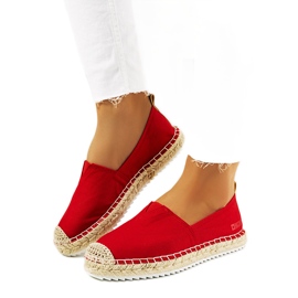 Dámské espadrilky Red Big Star HH274494 červený