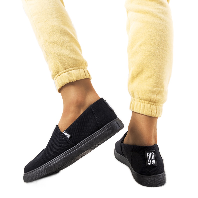 Černé dámské tenisky Big Star JJ274172 černá