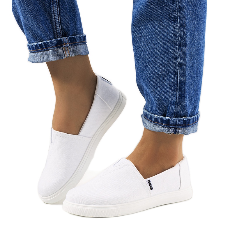 Dámské bílé tenisky Big Star JJ274173 bílý Dámské bílé tenisky Big Star JJ274173 bílý