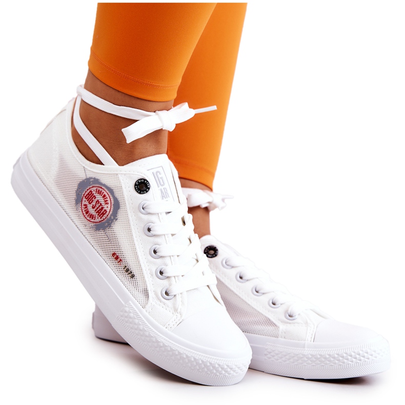 Dámské tenisky Big Star JJ274A253 Bílé tenisky bílý