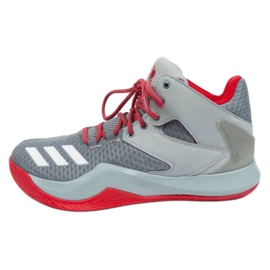 Basketbalová bota Adidas D Rose Boost M B72957 šedá odstíny šedé
