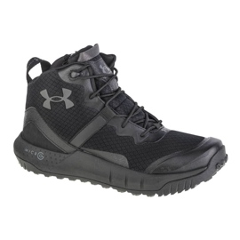 Boty Under Armour Micro G Valsetz Zip Mid 3023747-001 černá Boty Under Armour Micro G Valsetz Zip Mid 3023747-001 černá