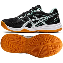 Volejbalové boty Asics Upcourt 4 W 1072A055 013 černý černý