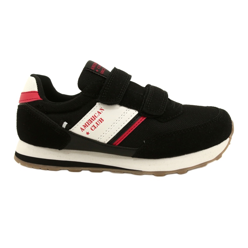 Chlapecké sportovní boty Black American Club ES90 / 22 bílý černá červené