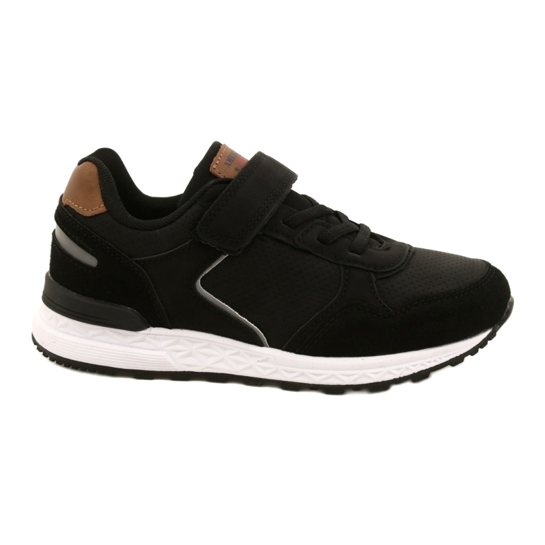 American Club AA16/22 Black Sports Shoes černá